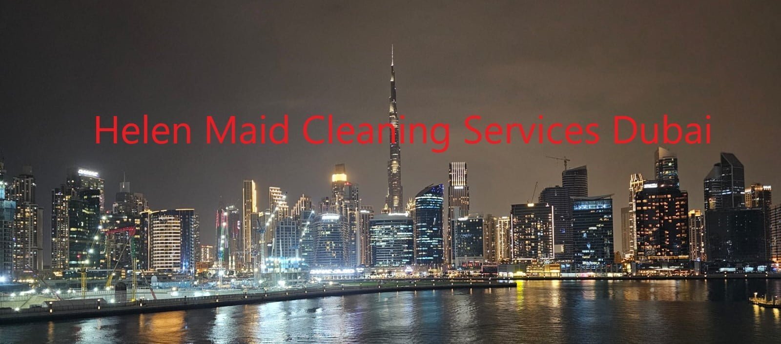Helen Maid: Premier Cleaning Services in Dubai